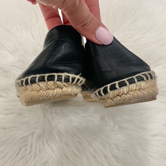 Kenzo Leather Tiger Black Flat Espadrilles - Picture 12 of 16